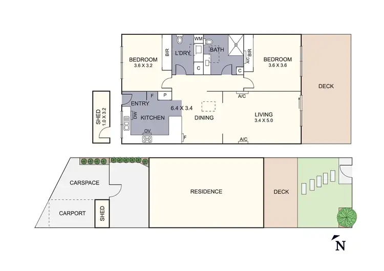 Floorplan of Homely unit listing, 4/1-5 James Road, Croydon VIC 3136