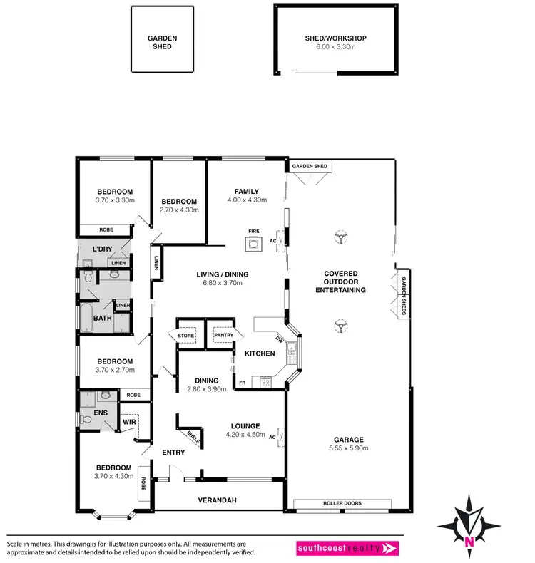 Floorplan of Homely house listing, 7 Ann Court, Goolwa Beach SA 5214