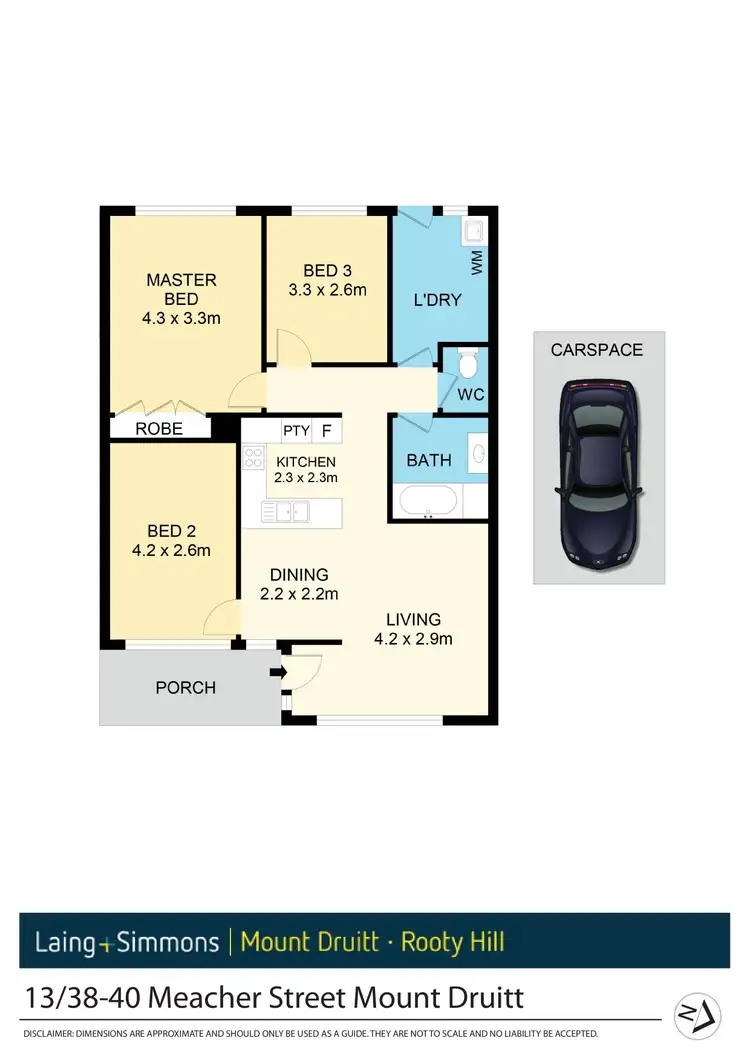Floorplan of Homely villa listing, 13/38-40 Meacher Street, Mount Druitt NSW 2770