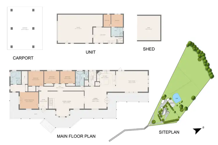 Floorplan of Homely house listing, 143 Killara Road, Gruyere VIC 3770