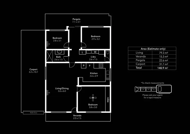 Floorplan of Homely house listing, 57 Crown Terrace, Royal Park SA 5014