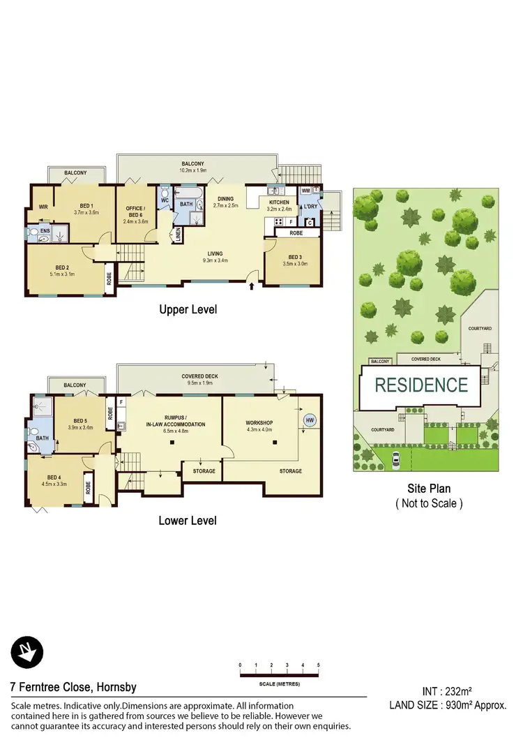 Floorplan of Homely house listing, 7 Fern Tree Close, Hornsby NSW 2077