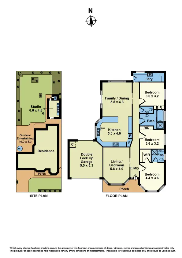 Floorplan of Homely house listing, 120 Derby Road, Sunshine VIC 3020
