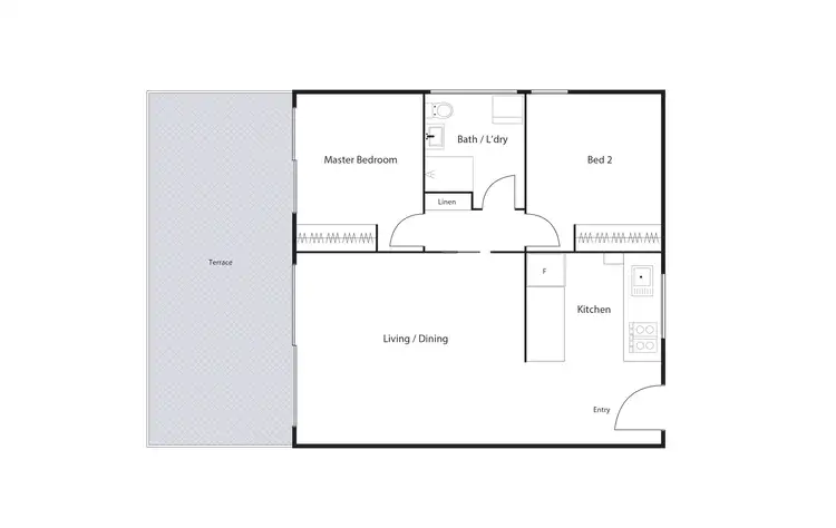 Floorplan of Homely house listing, 3/1 Garran Place, Garran ACT 2605