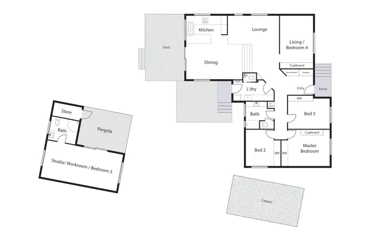 Floorplan of Homely house listing, 32 Gillies Street, Curtin ACT 2605