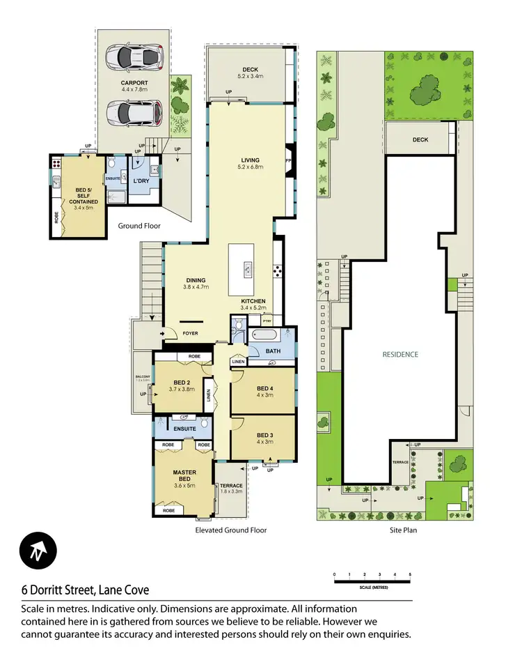 Floorplan of Homely house listing, 6 Dorritt Street, Lane Cove NSW 2066