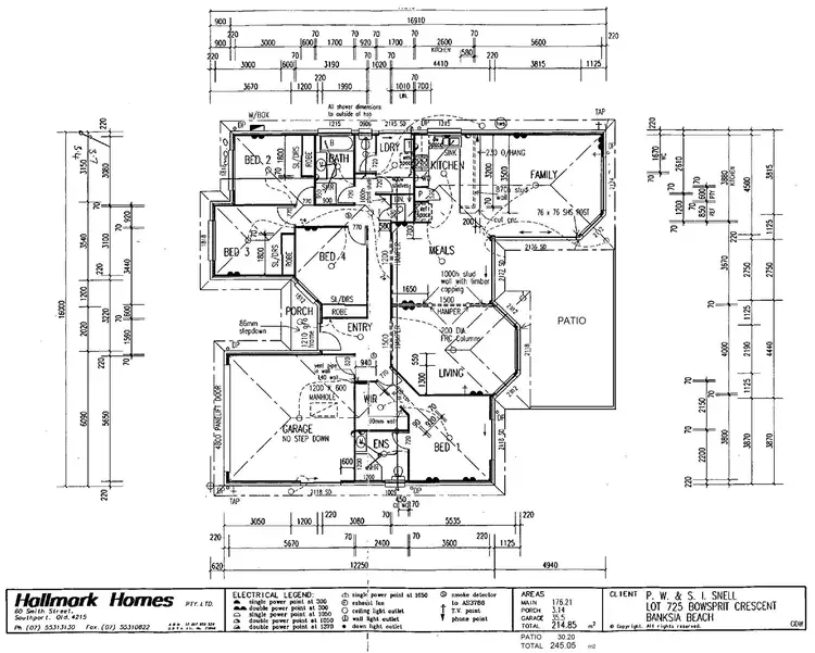 Floorplan of Homely house listing, 35 Bowsprit Crescent, Banksia Beach QLD 4507