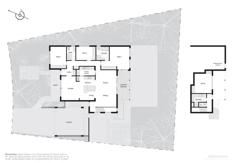 Floorplan of Homely house listing, 17 Sabine Close, Garran ACT 2605