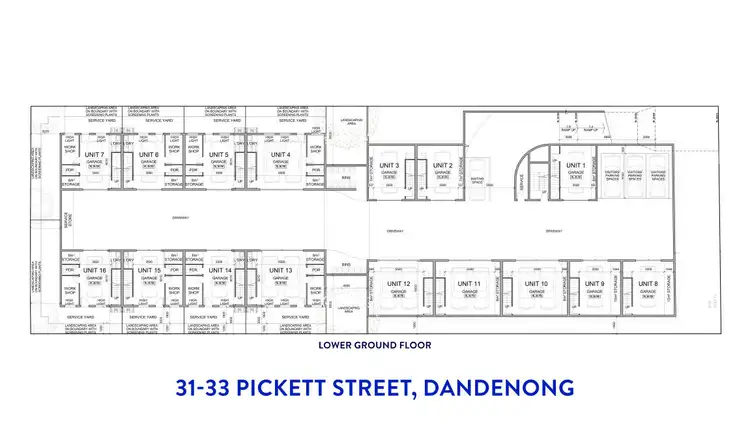 Floorplan of Homely land listing, 31-33 Pickett Street, Dandenong VIC 3175