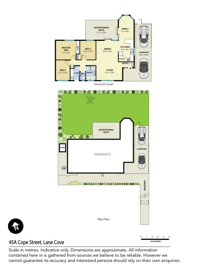 Floorplan of Homely house listing, 45A Cope Street, Lane Cove NSW 2066