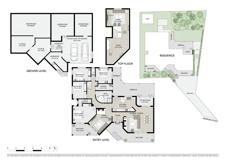 Floorplan of Homely house listing, 11 Banksia Place, Lugarno NSW 2210