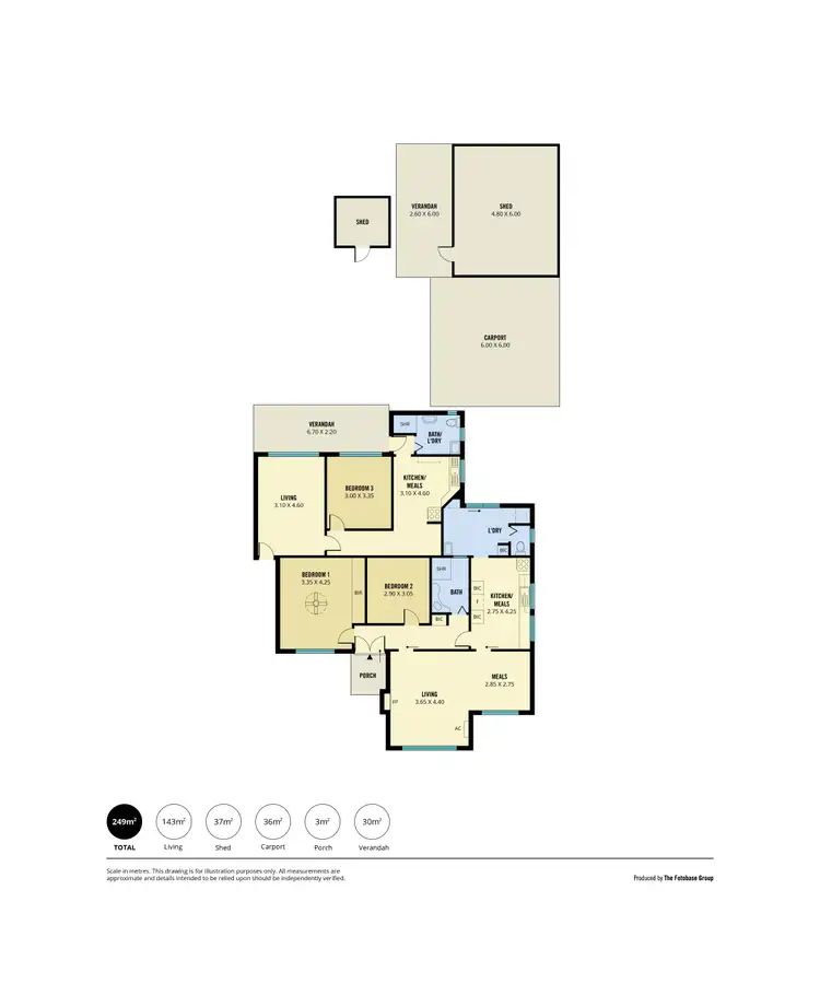 Floorplan of Homely house listing, 26 Cromer Street, Camden Park SA 5038
