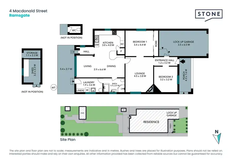 Floorplan of Homely house listing, 4 Macdonald Street, Ramsgate NSW 2217