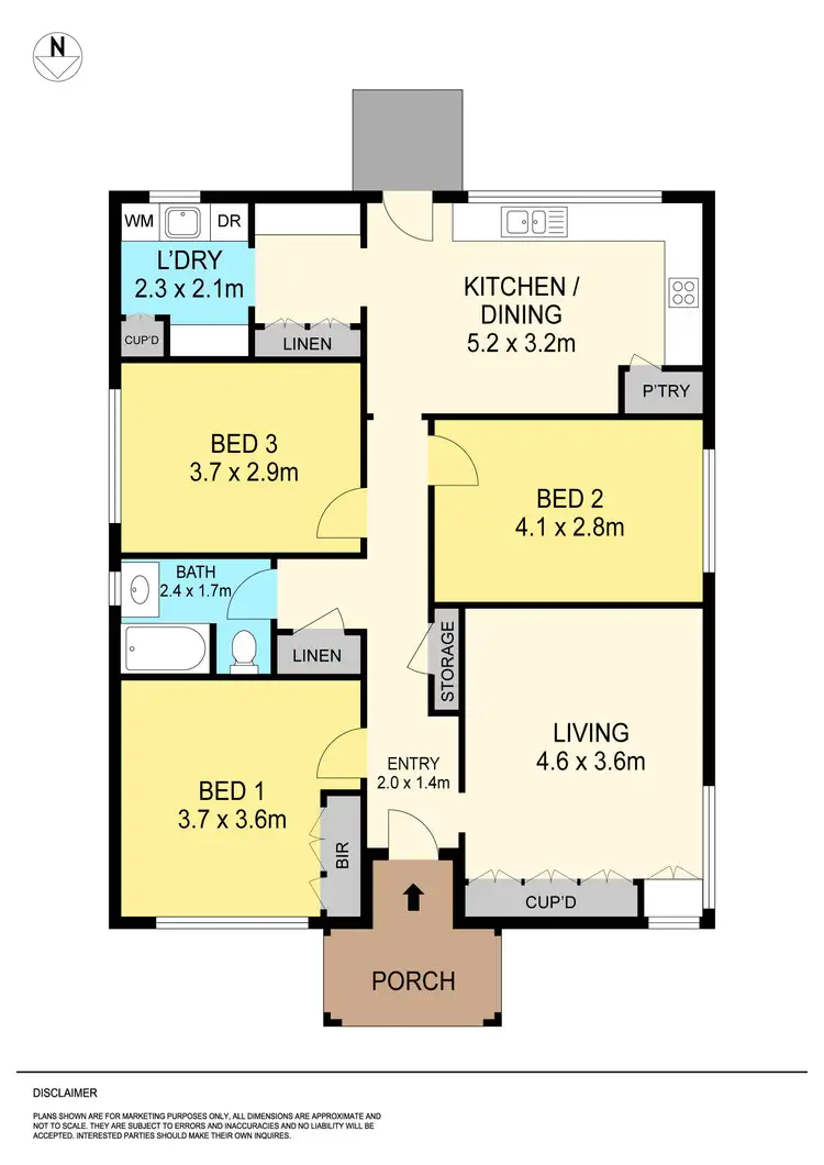 Floorplan of Homely house listing, 23 Howitt Street, Black Hill VIC 3350