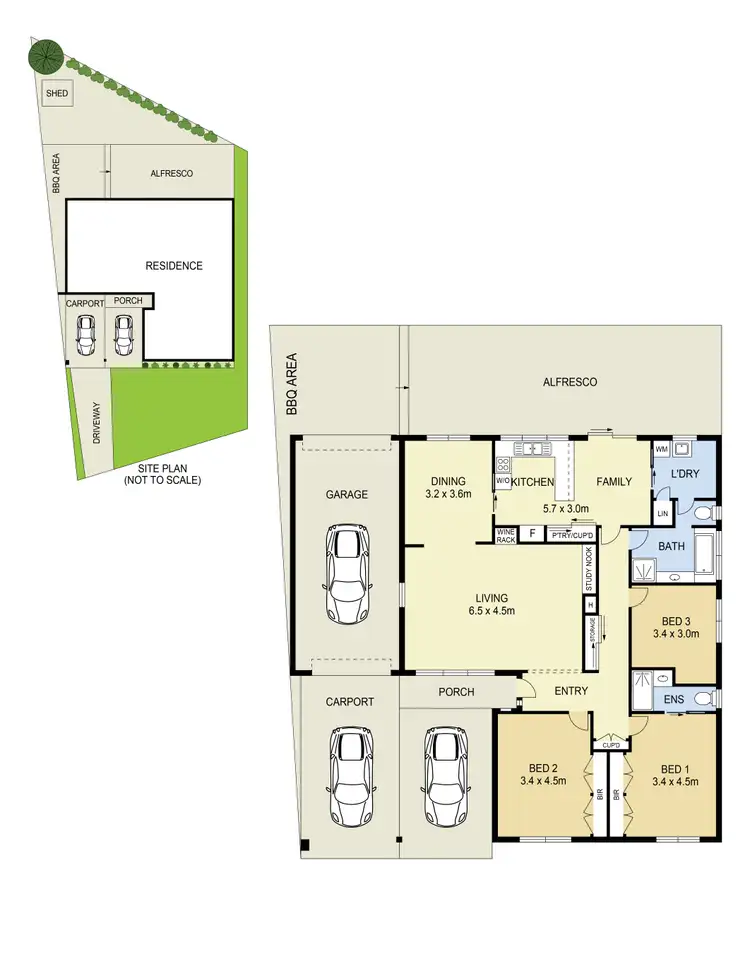 Floorplan of Homely house listing, 10 Albatross Court, Keilor VIC 3036