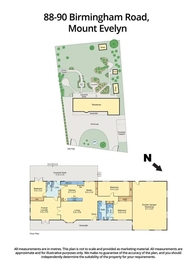 Floorplan of Homely house listing, 88-90 Birmingham Road, Mount Evelyn VIC 3796