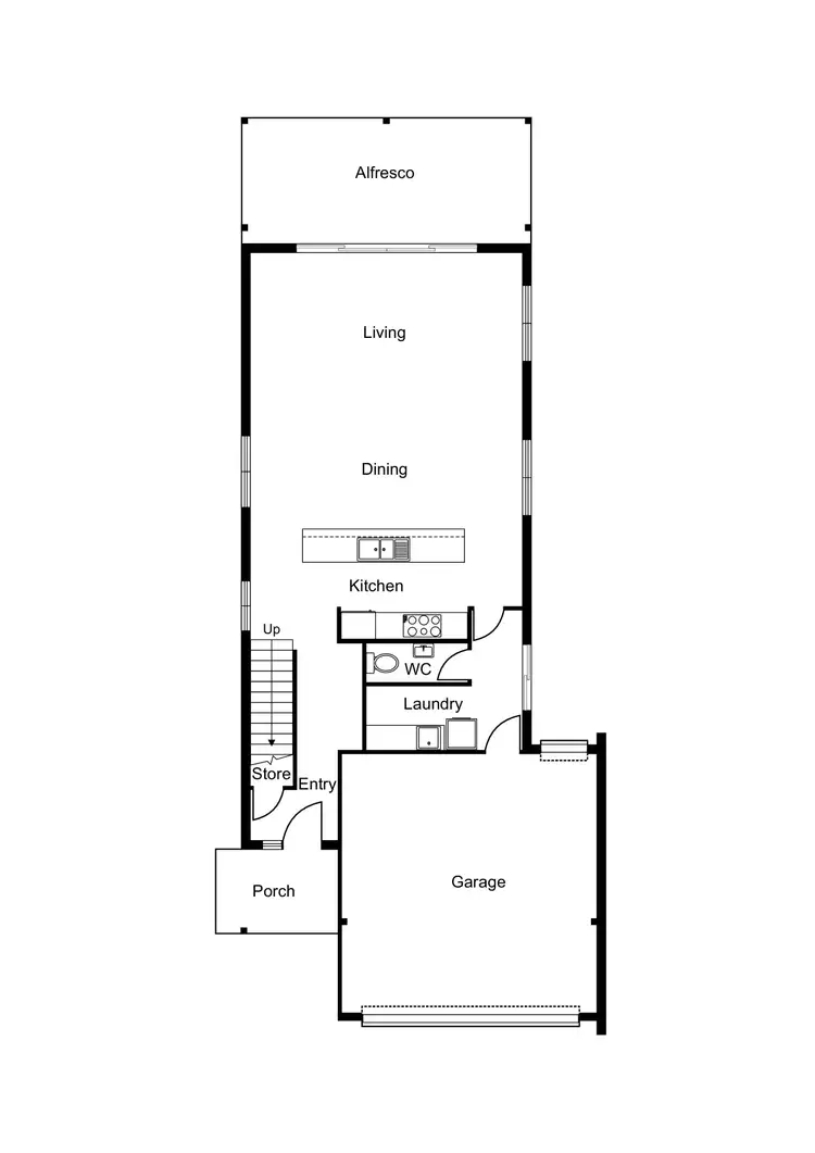 Floorplan of Homely house listing, 14 Norfolk Lane, Australind WA 6233