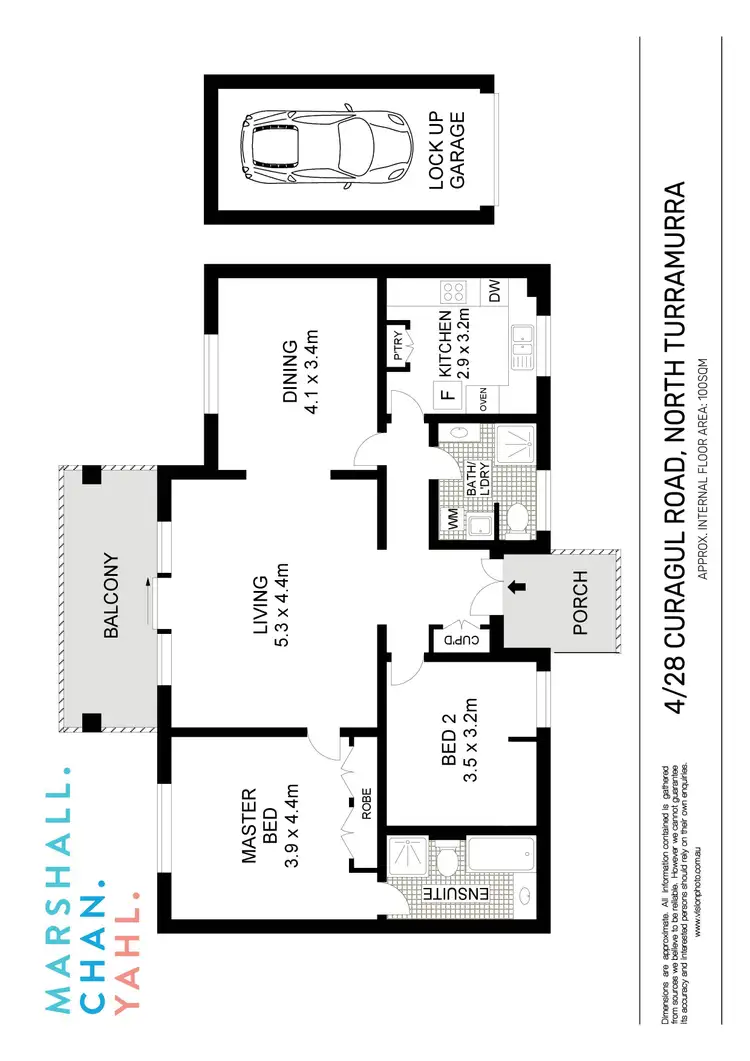 Floorplan of Homely apartment listing, 4/28 Curagul Road, North Turramurra NSW 2074