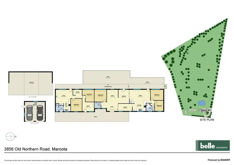 Floorplan of Homely house listing, 3856 Old Northern Road, Maroota NSW 2756