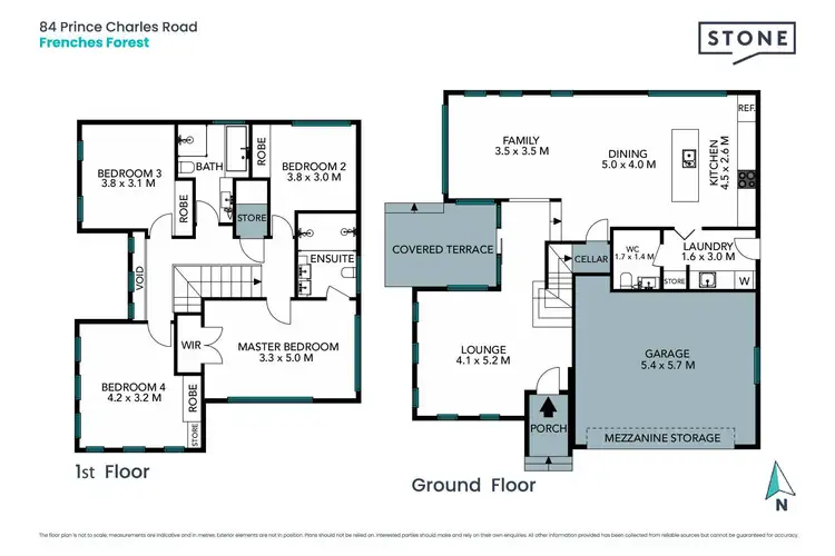 Floorplan of Homely house listing, 84 Prince Charles Road, Frenchs Forest NSW 2086