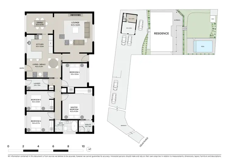 Floorplan of Homely house listing, 8 Celia Place, Kings Langley NSW 2147