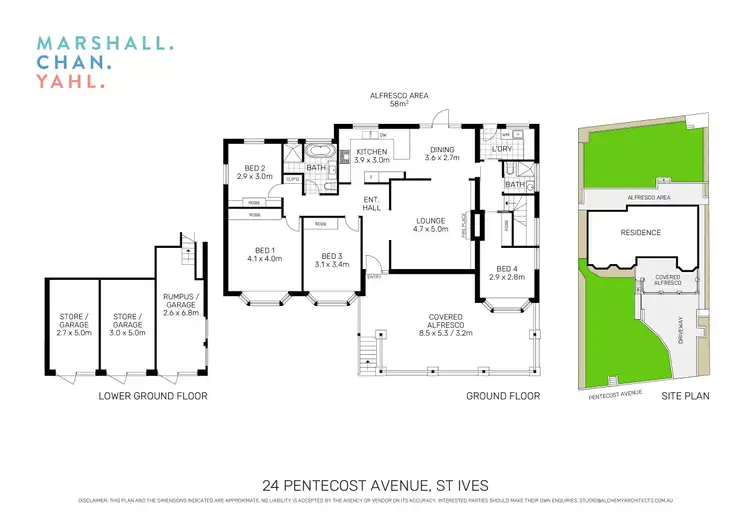 Floorplan of Homely house listing, 24 Pentecost Avenue, St Ives NSW 2075