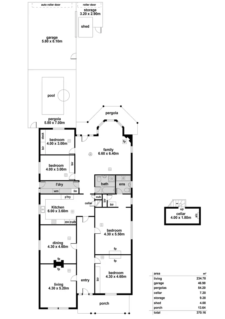 Floorplan of Homely house listing, 45 Watson Avenue, Rose Park SA 5067