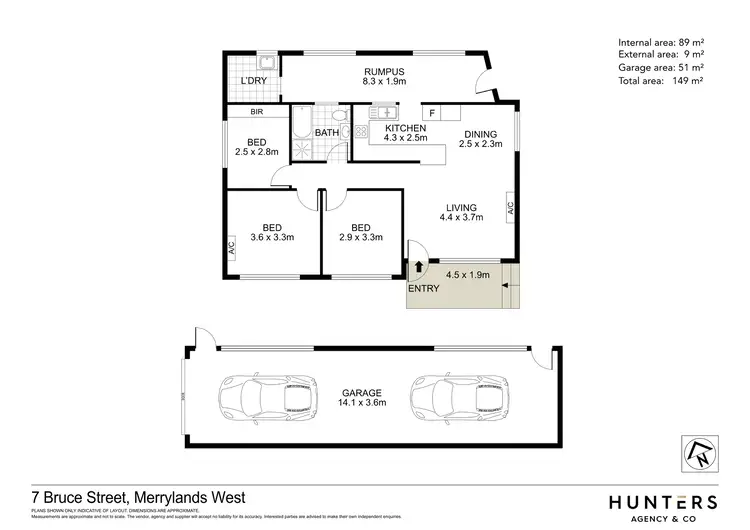 Floorplan of Homely house listing, 7 Bruce Street, Merrylands NSW 2160