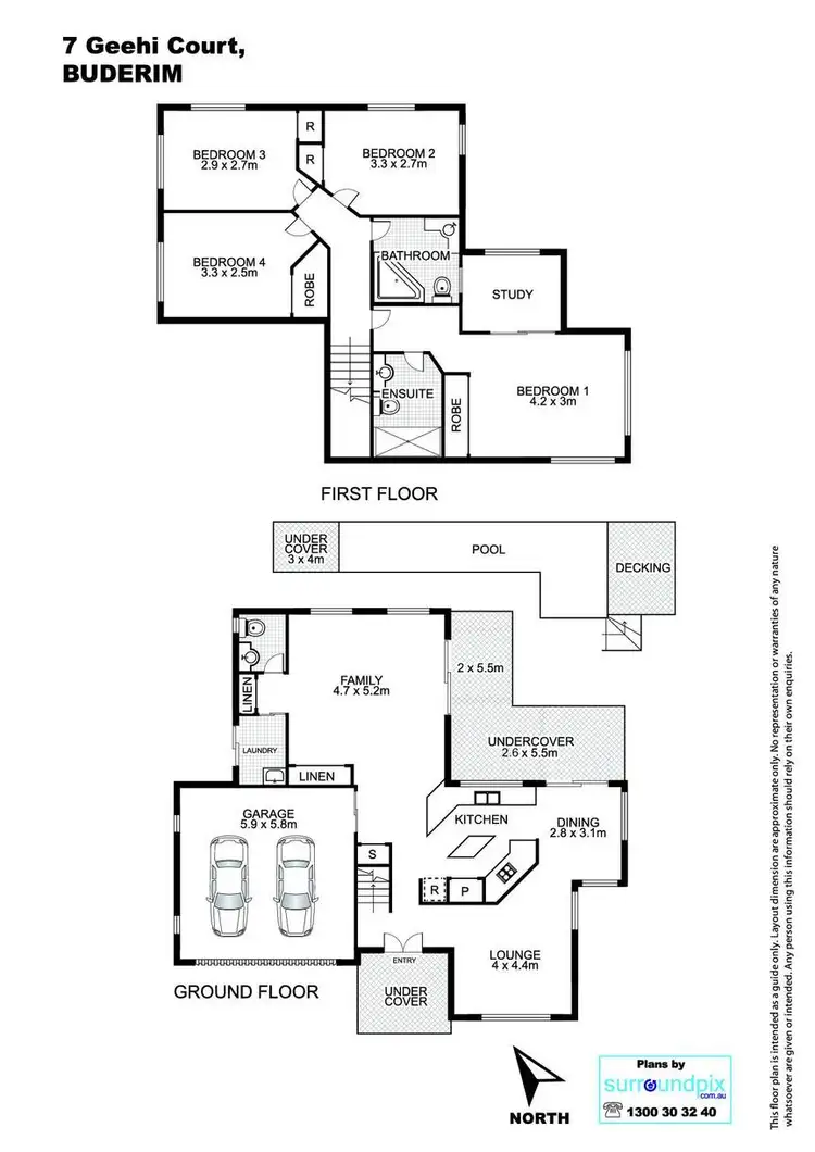 Floorplan of Homely house listing, 7 Geehi Court, Buderim QLD 4556