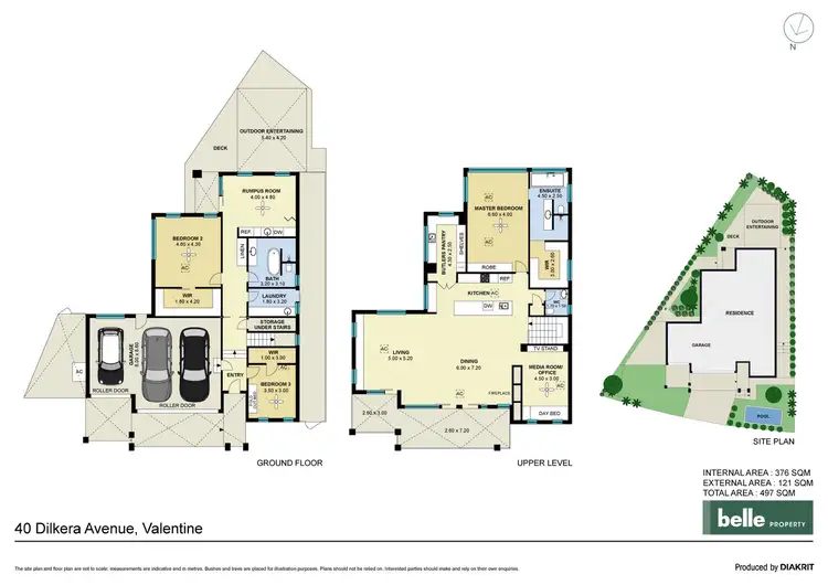 Floorplan of Homely house listing, 40 Dilkera Avenue, Valentine NSW 2280