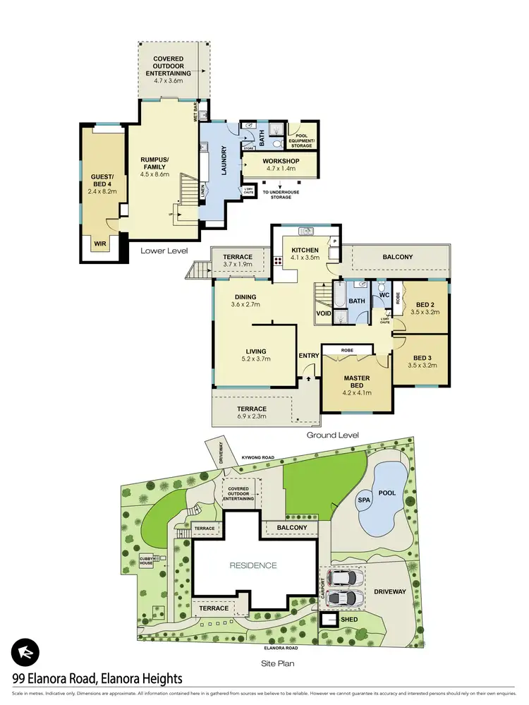 Floorplan of Homely house listing, 99 Elanora Road, Elanora Heights NSW 2101