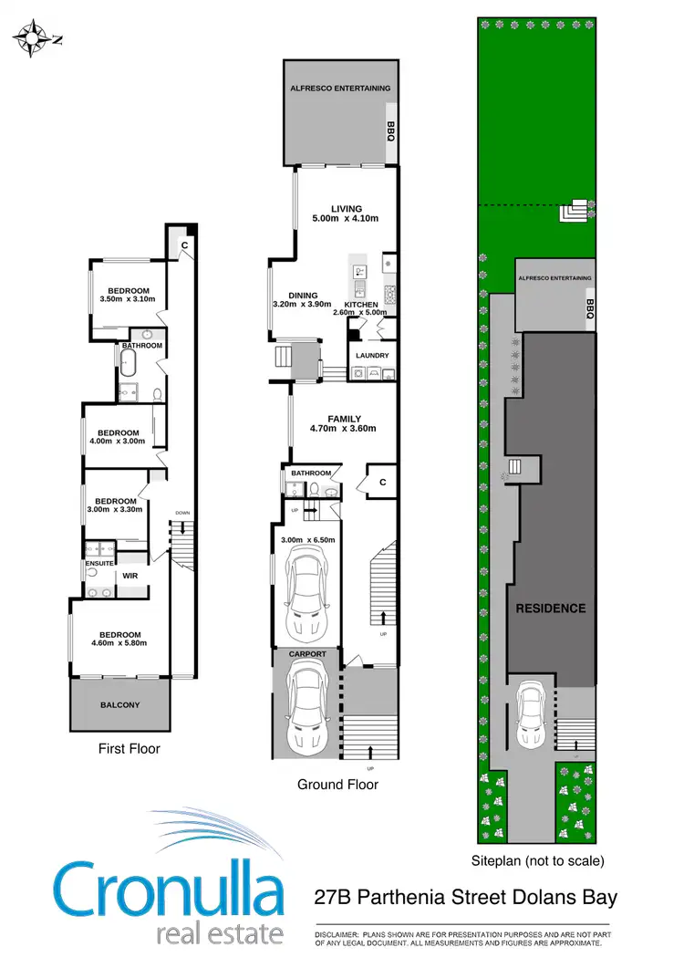 Floorplan of Homely semi-detached listing, 27B Parthenia Street, Dolans Bay NSW 2229