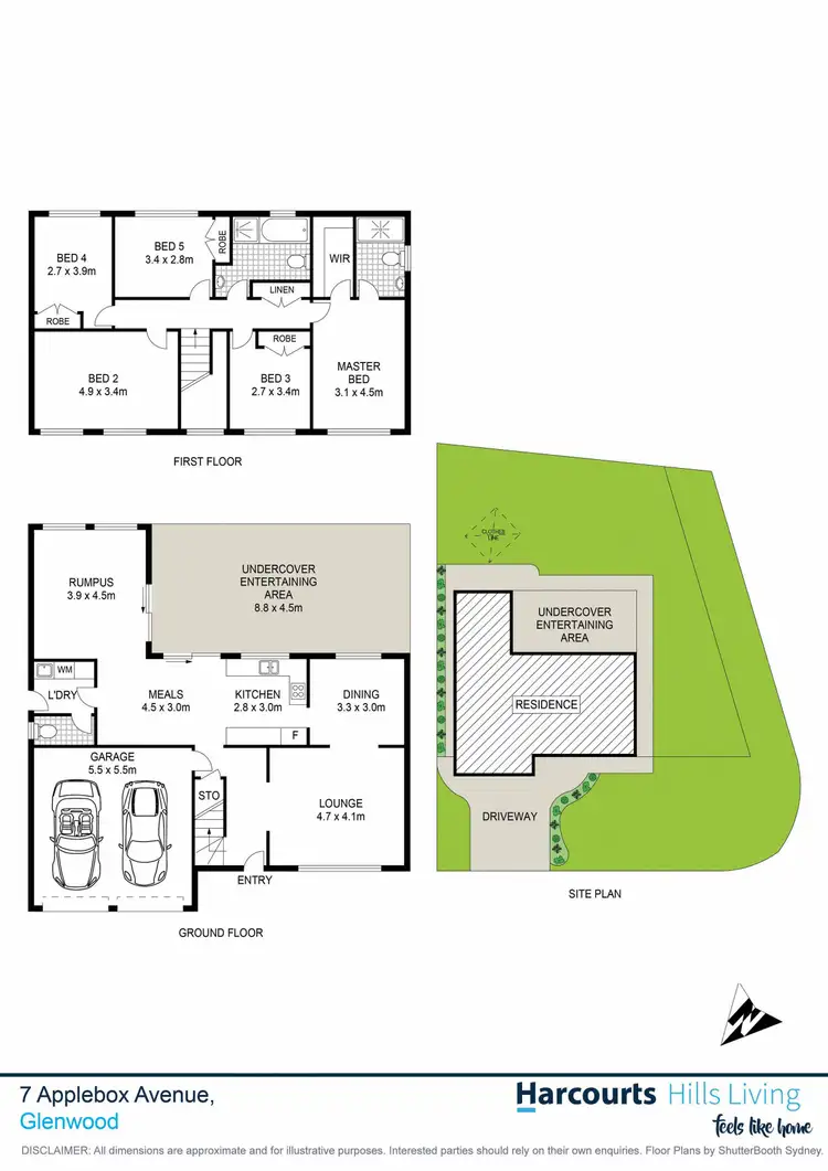 Floorplan of Homely house listing, 7 Applebox Avenue, Glenwood NSW 2768