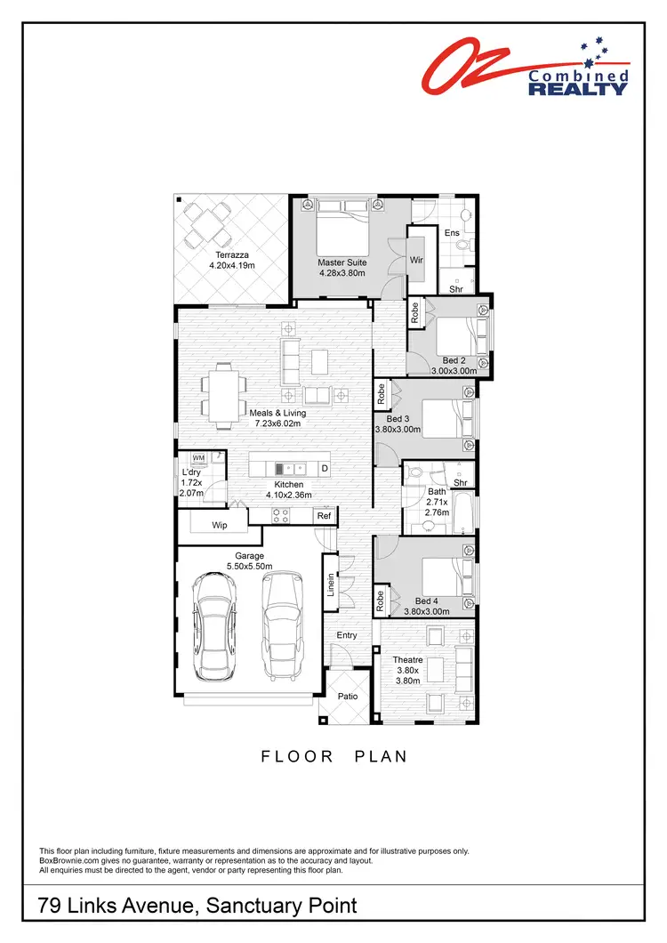Floorplan of Homely house listing, 79 Links Avenue, Sanctuary Point NSW 2540