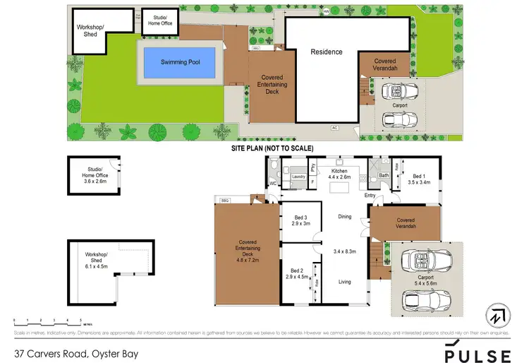 Floorplan of Homely house listing, 37 Carvers Road, Oyster Bay NSW 2225