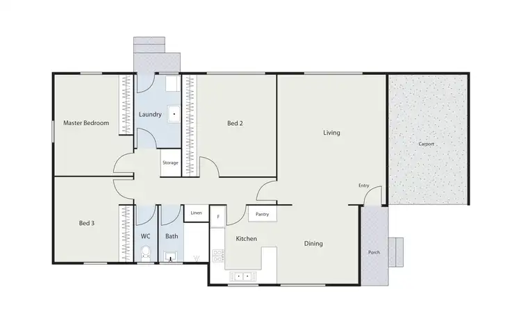 Floorplan of Homely house listing, 29 Angophora Street, Rivett ACT 2611