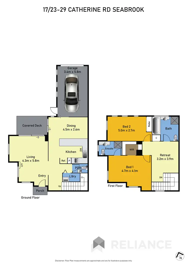 Floorplan of Homely unit listing, 17/23-29 Catherine Road, Seabrook VIC 3028