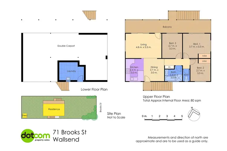 Floorplan of Homely house listing, 71 Brooks Street, Wallsend NSW 2287