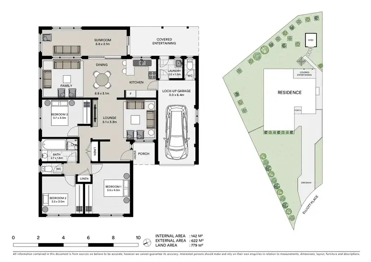 Floorplan of Homely house listing, 5 Elliott Place, Ulladulla NSW 2539
