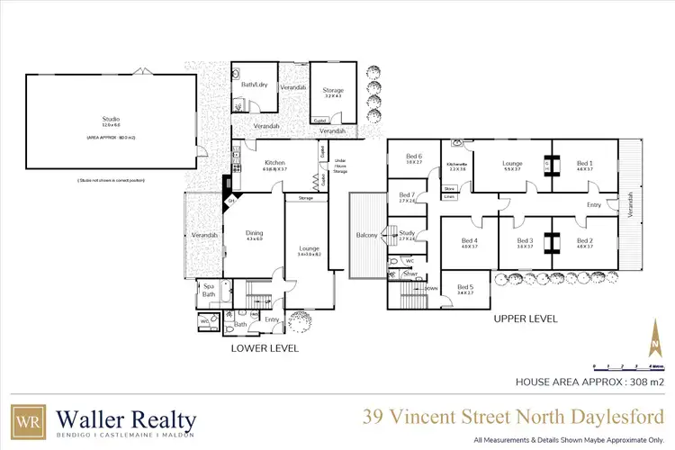 Floorplan of Homely house listing, 39 Vincent Street North, Daylesford VIC 3460