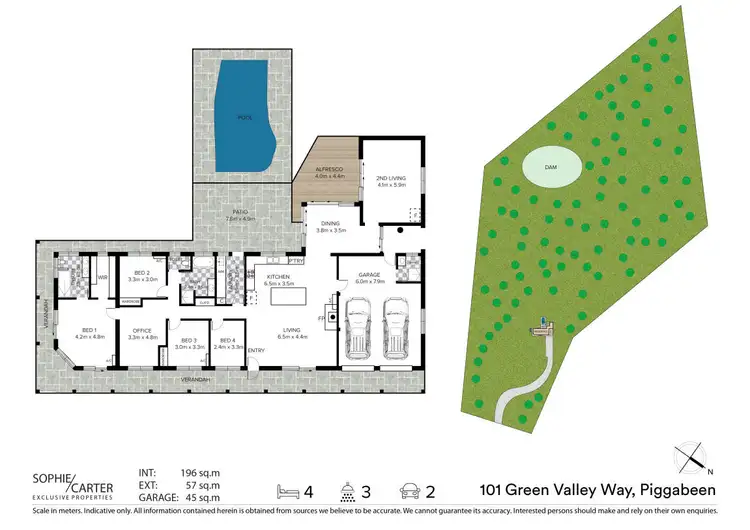 Floorplan of Homely house listing, 101 Green Valley Way, Piggabeen NSW 2486