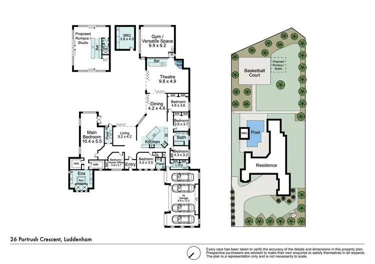 Floorplan of Homely house listing, 26 Portrush Crescent, Luddenham NSW 2745