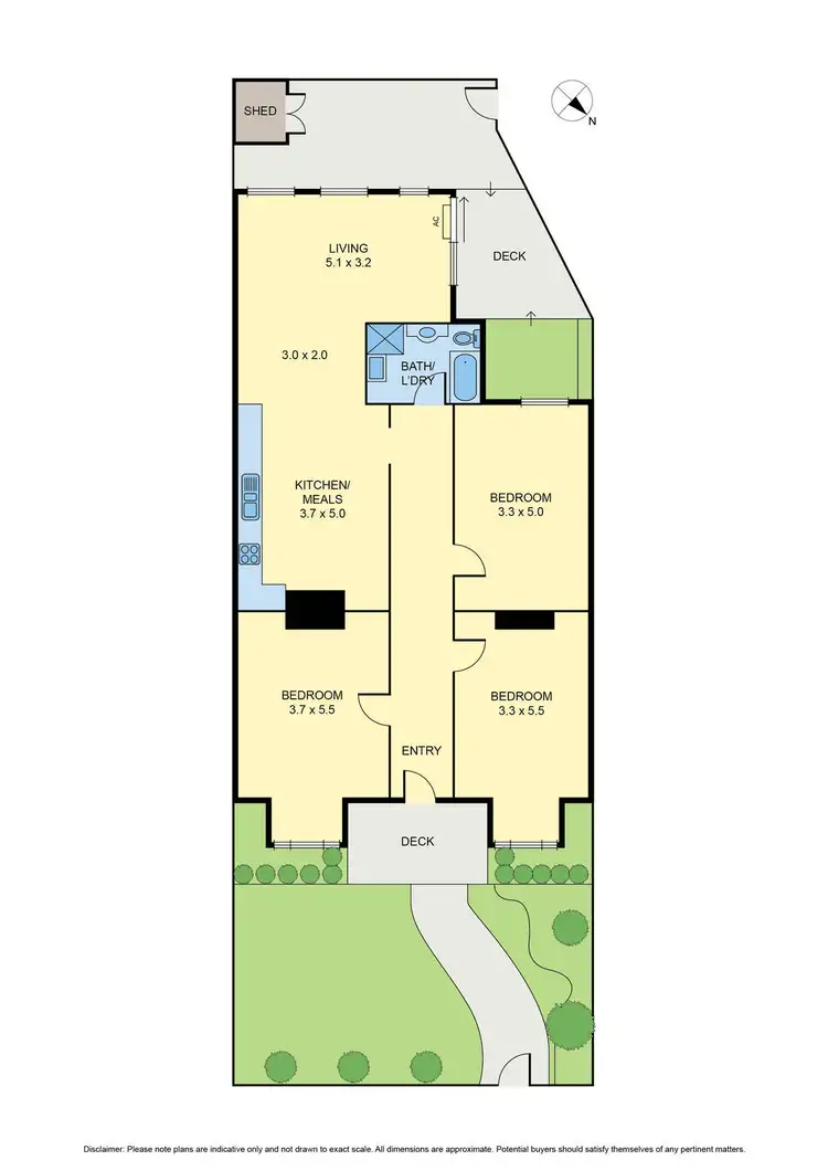 Floorplan of Homely house listing, 168 Epsom Road, Ascot Vale VIC 3032
