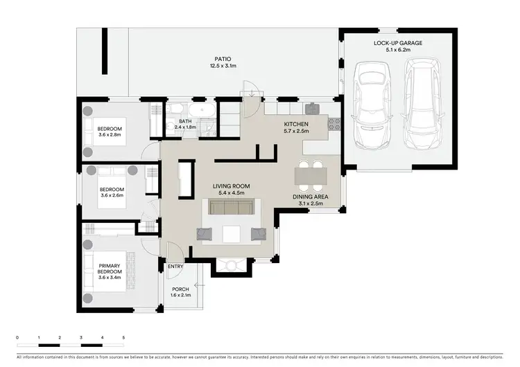 Floorplan of Homely house listing, 544 Colleen Place, Lavington NSW 2641