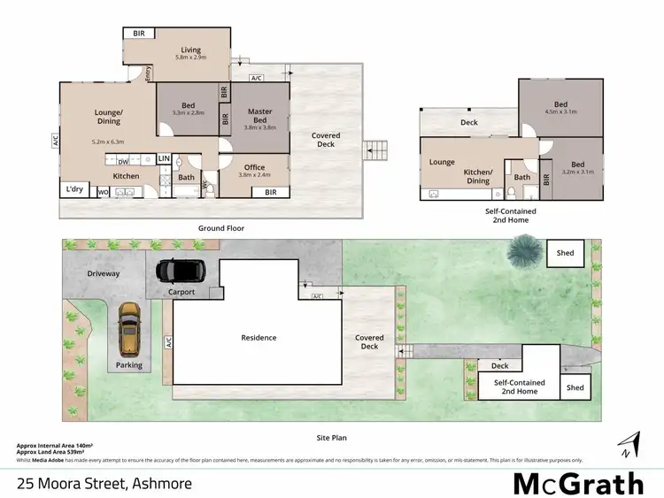 Floorplan of Homely house listing, 25 Moora Street, Ashmore QLD 4214
