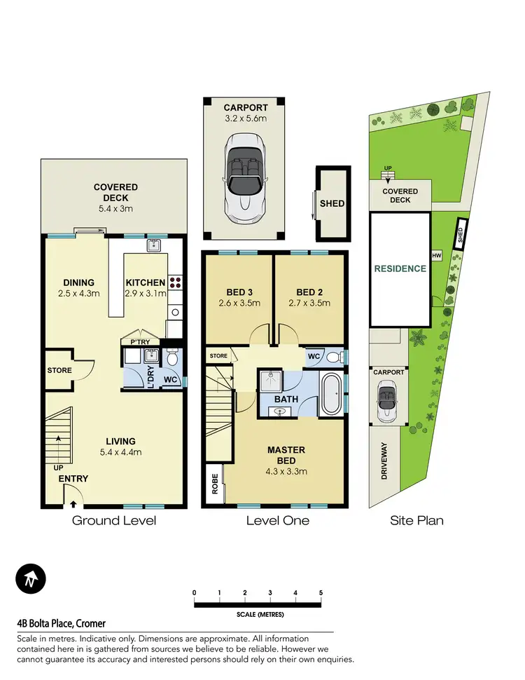 Floorplan of Homely house listing, 4B Bolta Place, Cromer NSW 2099