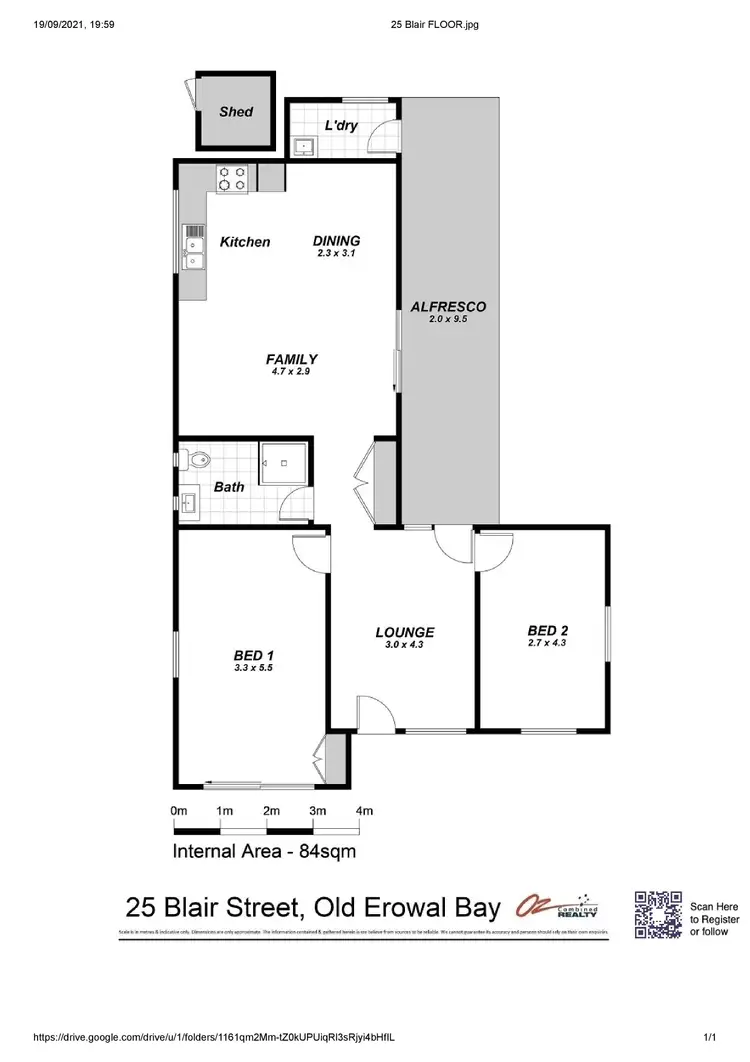 Floorplan of Homely house listing, 25 Blair Street, Old Erowal Bay NSW 2540
