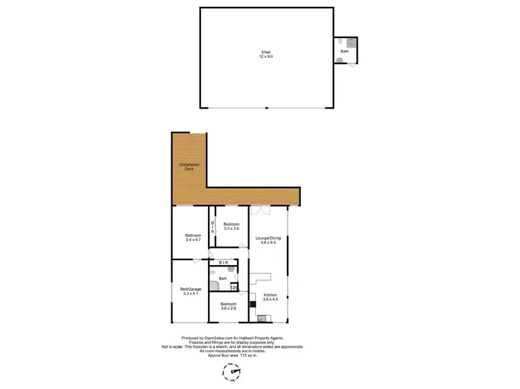 Floorplan of Homely house listing, 14 Alexander Street, Shearwater TAS 7307