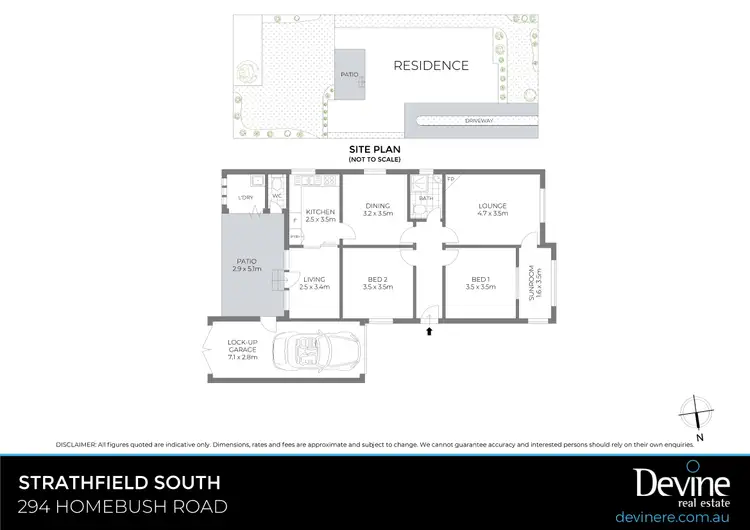Floorplan of Homely house listing, 294 Homebush Road, Strathfield South NSW 2136