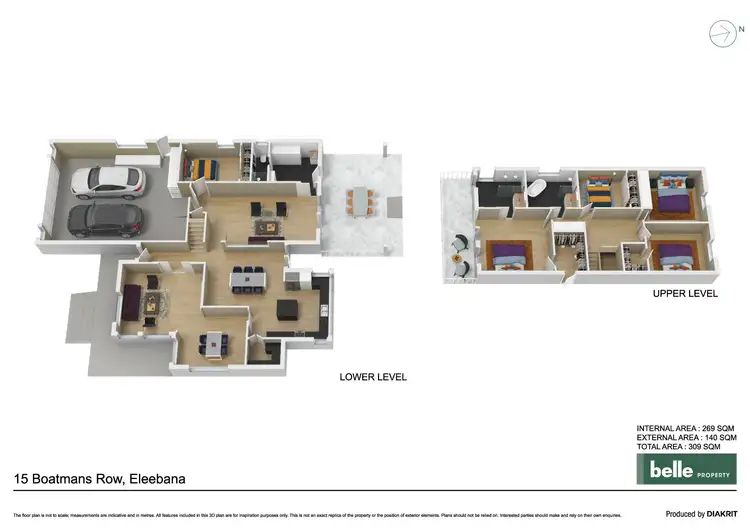 Floorplan of Homely house listing, 15 Boatmans Row, Eleebana NSW 2282